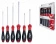 Wiha W07153 Набор отверток SoftFinish 6 предметов круглые жала Pozidriv