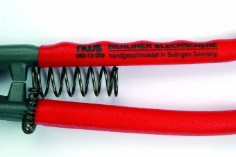 NWS  Ножиці для листового металу "Berlin" : прямі, t= 0.8-1.0 мм, леза L= 60 мм, H= 250 мм | 060-12-