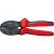 KNIPEX Клещи зажимные для опрессовки PreciForce BNC для RG 58174,188,316, кол-во гнёзд: 6, L-220 мм,