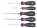 WIHA 29138 Набор отверток MicroFinish шлiц / Philips, 5 предметов 
