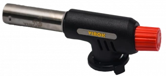 VIROK Пальник газовий з цанговим (швидким) з'єднанням. Piezo  | 44V189