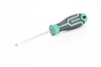 Отвертка обрезиненная CrV SL5x75 Стандарт СИЛА