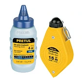 Pretul TL-50P Набір для розмітки, крейдяний, пластик синій 15м