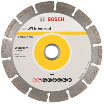Круг алм. відр. ECO Universal 180х22 сегмент, BOSCH