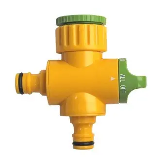 Адаптер пластиковий з двома виходами, 3/4-1 VERANO | 72-112