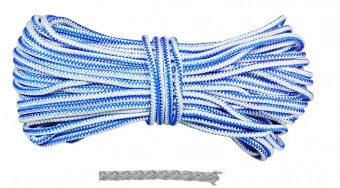Шнур поліпропіленовий вязаний, d=5мм, 30м Україна | 69-621