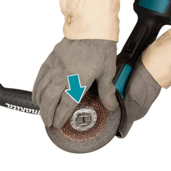 Акумуляторна кутова шліфмашина Makita DGA519Z (18 В, без АКБ, 125 мм)