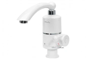 FALA Нагрівач води проточної мереж до 60°С,3кВт,тиск 0,04-0,6MPa, гусак l=20см нижнє під'єднання | 7