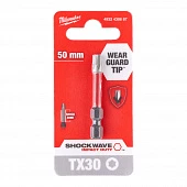 MILWAUKEE Біта SHOCKWAVE , TX30, 50мм (1шт) | 4932430887
