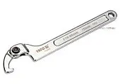YATO Ключ гаковий з носиком на шарнірі в діапаз. M= 15-35 мм YATO, Хр-Ванад., L= 170 мм  | YT-01670