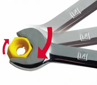 STANLEY 4-89-997 Набор ключей комбинированных с акселератором 8 ед. (8,10,11,12,13,14,15,16мм)