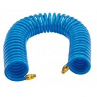 KING TONY Шланг спиральный 13 метров + 1/4"PT на блистере | 79953-13