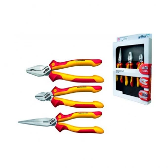 WIHA Набор шарнирно-губцевого инструмента, 3 шт. Industrial electric WIHA 38637 | W38637