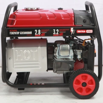 Бензиновий генератор КВІТКА PRO SC3500Е + олива (3.2 кВт) (110-7011)