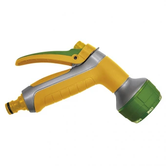 Пістолет-розпилювач 7-позиційний посилений з фіксатором потоку VERANO | 72-013