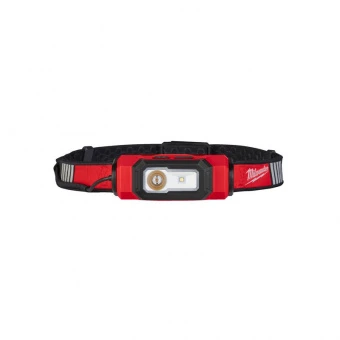 MILWAUKEE Аккумуляторный налобный фонарь L4HLVIS-201, заряжаемый через USB | 4933471389