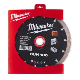 MILWAUKEE Алмазный диск DUH 180 (распродажа) (1 шт) | 4932399541