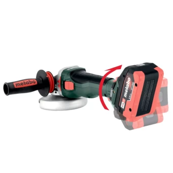 Акумуляторна кутова шліфмашина Metabo WVB 18 LTX BL 15-125 Quick (18 В, без АКБ, 125 мм) (601731850)