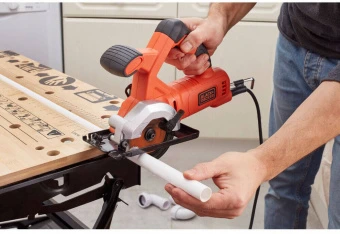 Пила дискова мережева BLACK+DECKER, 400 Вт, Ø диска 85х10 мм, 3600 об/хв