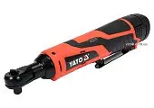 YATO Тріщатка ударна акумуляторна YATO : Li-Ion 12 В, 2 Агод, 3/8", 45 Нм + 4 торцеві головки  | YT-