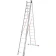 Драбина алюмінієва 3-х секційна Квітка PRO (3х14 сходинок) (110-9814)