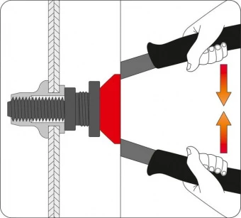 YATO Заклепочник YATO для нітогайок М3; М4; М5; М6; l=200 мм  | YT-36140