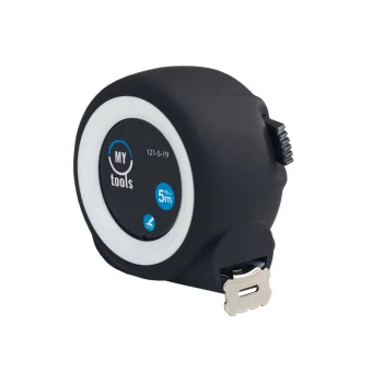 My Tools 121-5-19 Рулетка вимірювальна Black edition, 5м х19мм