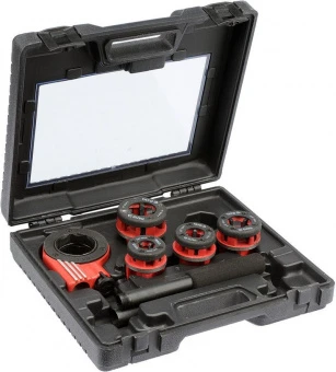 YATO Набір різьбонарізний для труб YATO : Ø= 3/8", 1/2", 3/4", 1"; 5 елем.  | YT-29001