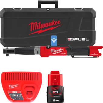 MILWAUKEE Ключ динамометрический электронный 3/8'' (13.6 - 135.6 Нм) M12 ONEFTR38-201C FUEL | 493346