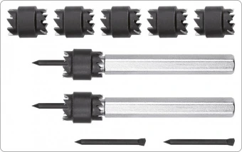 YATO Засоби для висвердлення точкової зварки YATO, Ø= 8/10 мм, 9 елем.  | YT-28919