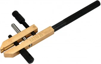 YATO Лещата ручні латунно-сталеві YATO: губки- 10 мм, розвід губок- 13 мм  | YT-65085