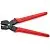 KNIPEX Клещи высечные для пластмассовых коробов вороненые 250 мм 90 61 16 | 90 61 16
