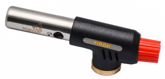 VIROK Пальник газовий з різьбовим (7/16) з'єднанням. Piezo, ceramic  | 44V188