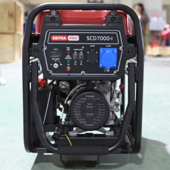 Дизельний генератор КВІТКА PRO SCD7000E + олива (6 кВт) (110-7008)