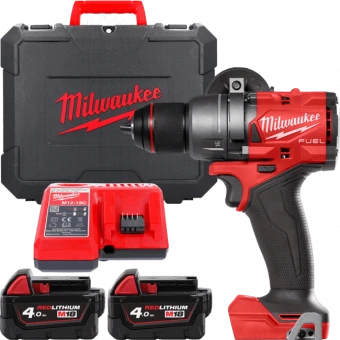 MILWAUKEE Дрель ударная, крут. мом. 158 Нм, M18 FDD3-402C GEN4 | 4933492472