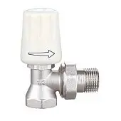 Кран латунний вентильний для підключення радіаторів кутовий 3/4 Double-lin | 78-116