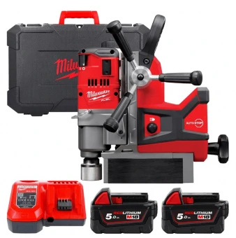 MILWAUKEE Аккумуляторная дрель на магнитной станине с постоянным магнитом M18 FUEL FMDP-502C | 49334