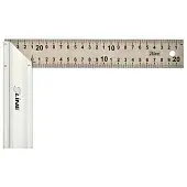 Кутник нержавіючий з алюмінієвою ручкою, 350мм S-line | 15-514