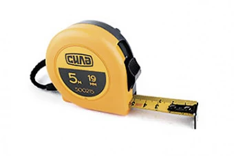 Рулетка 5м*19мм СИЛА