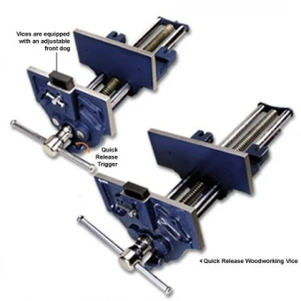 GROZ Тиски столярные быстрозажимные 175 мм, открытие 200 мм WWV/D/Q/7