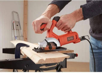 Пила дискова мережева BLACK+DECKER, 400 Вт, Ø диска 85х10 мм, 3600 об/хв