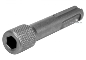 VOREL Тримач-адаптер насадок : SDS+ - HEX 1/4" (6,35 мм), L= 60 мм  | 23460