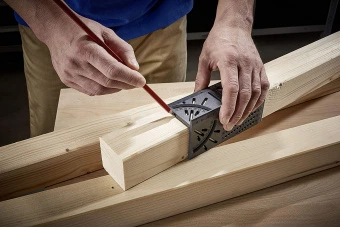 Wolfcraft Угольник японский 3D новый// 5208100