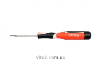 YATO Викрутка зіркова прецизійна YATO : "TORX" T10 x 50 мм  | YT-25857