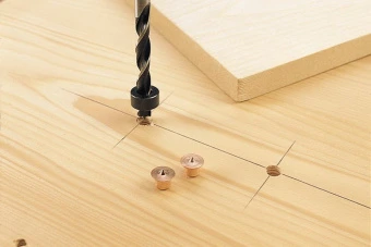 Wolfcraft упор ограничения глубины (3 шт.) Ø 6, 8, 10 // 2751000