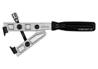 YATO Щипці для затягування стрічкових металевих хомутів YATO : 3/8", L= 270 мм, діапазон- 0-40 мм  |