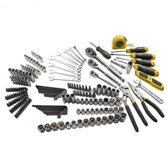 STANLEY Набор инструментов универсальный, 210 инструментов для различных задач.