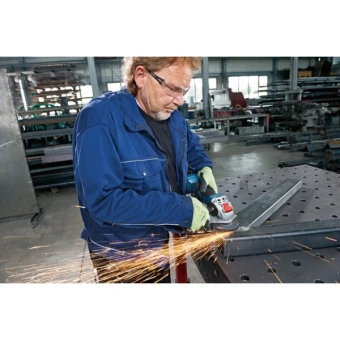 Акумуляторна безщіткова болгарка Bosch GWX 18V-10 (2х18 В, 5 А*год) (06017B0102)