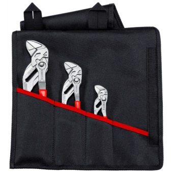 KNIPEX Набор переставных клещей (125-180-250 мм) KNIPEX, в сумке развертке, 00 19 55 S6 | 00 19 55 S