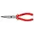 Тонкогубці вигнуті, 200мм Technics | 44-006
